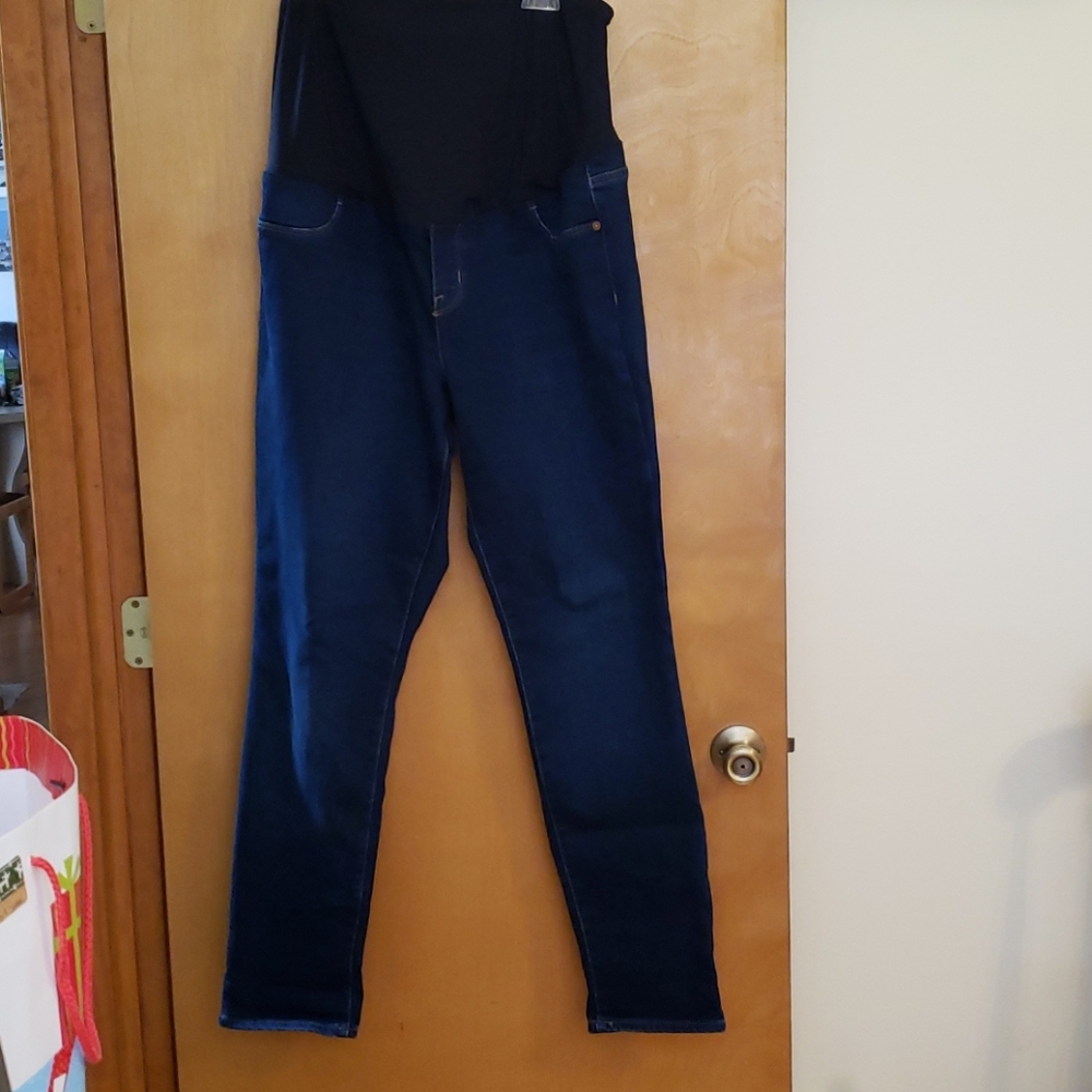 Blue  Jean Maternity Pants